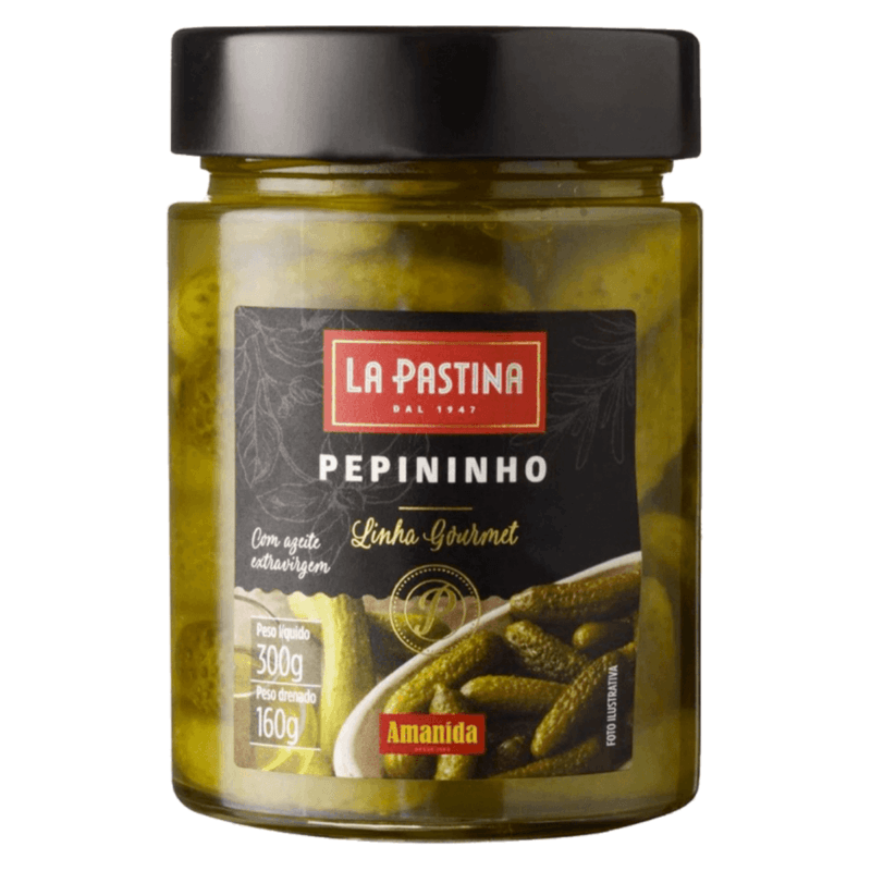 Pepininhos no azeite La Pastina 160g