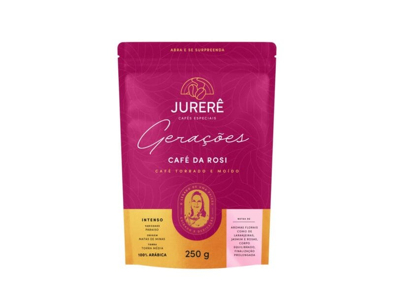 Jurere Linha Geracoes- Cafe Da Rosi Torrado E Moido 250g
