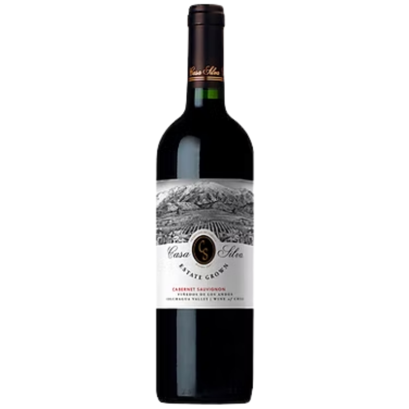 Vinho Tinto Chileno Cabernet Sauvignon Estate Grown  Casa Silva 750 ml