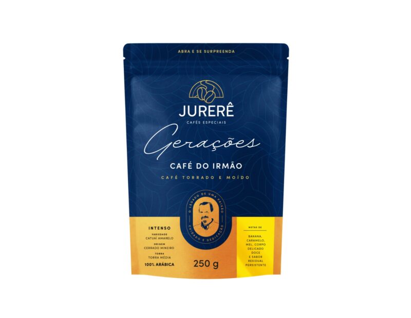 Jurere Linha Geracoes- Cafe Do Irmao Torrado e Moido 250g