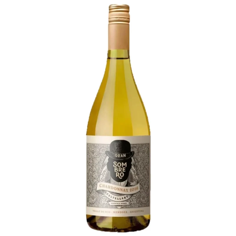 Vinho Branco Argentino Gran Sombrero Chardonnay 750 ml