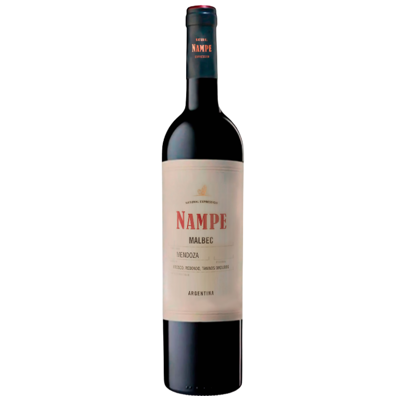 Vinho Tinto Argentino Nampe Malbec 750 ml