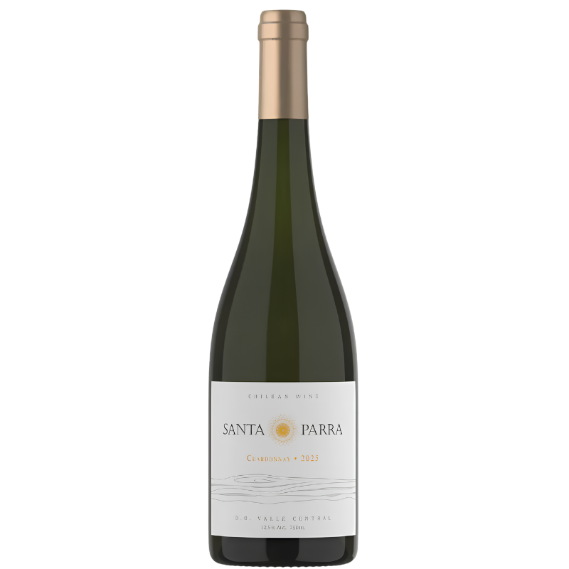 Vinho Branco Chileno Santa Parra Chardonnay 750 ml