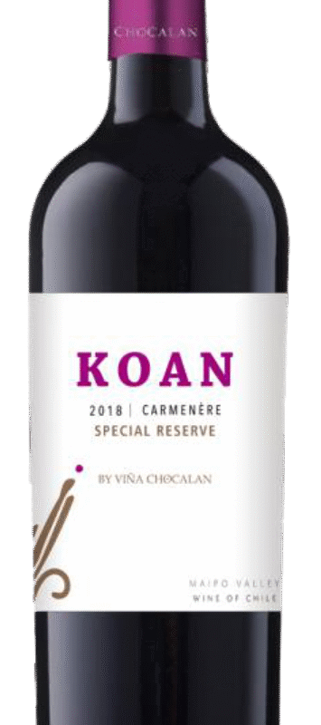 Vinho Tinto Chileno Koan Special Reserve Carmenere 750 ml