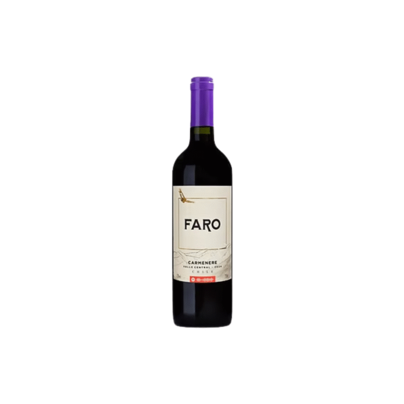Vinho Tinto Chileno Faro Carmenere 1/2 grf 375 ml