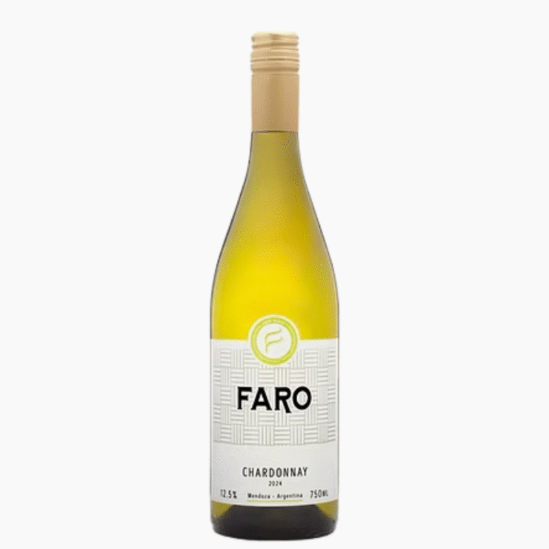 Vinho Branco Chileno Faro Chardonnay 1/2 grf 375 ml