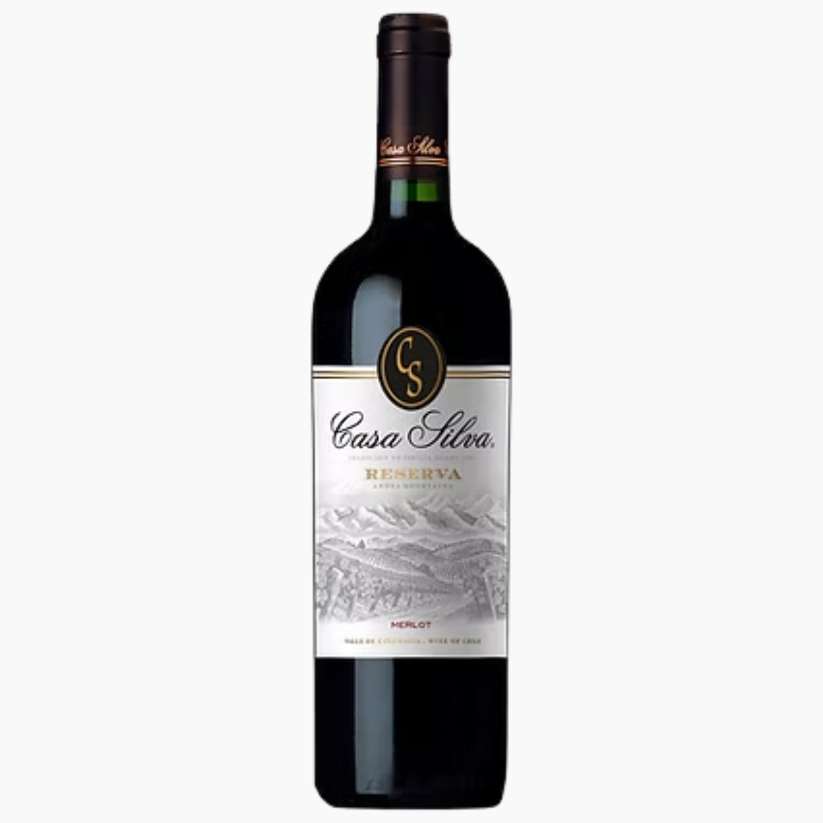 Vinho Tinto Chileno Reserva Casa Silva Merlot 750 ml