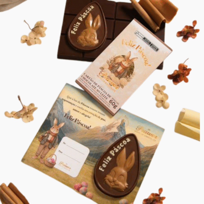 Prawer Cartão Feliz Páscoa 60 g Páscoa 2026