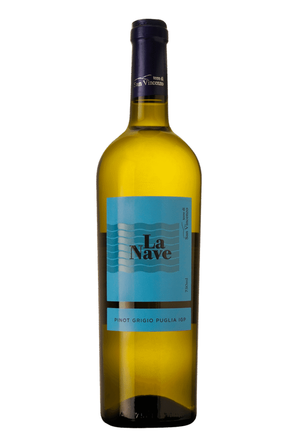 Vinho Italiano Branco La Nave Pinot Grigio 750 ml