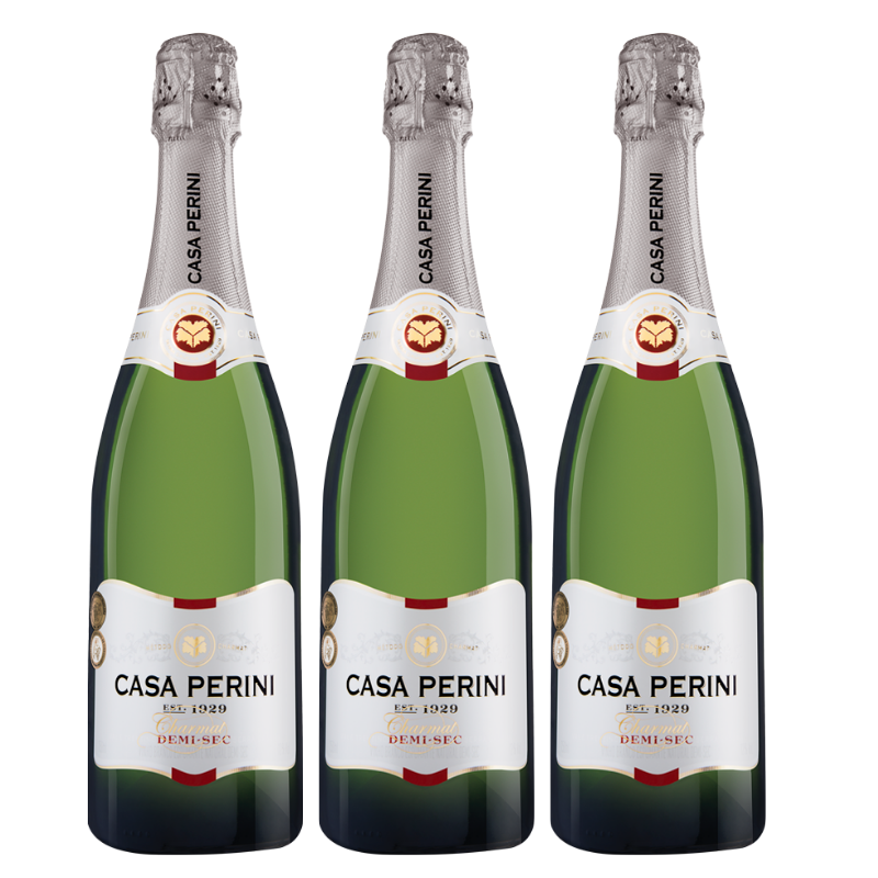 Trio Espumantes Casa Perini Demi-Sec
