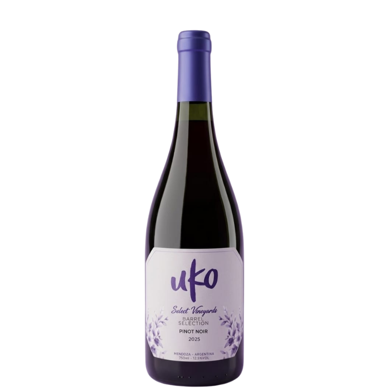 Vinho Tinto Argentino Uko Select Pinot Noir 750 ml